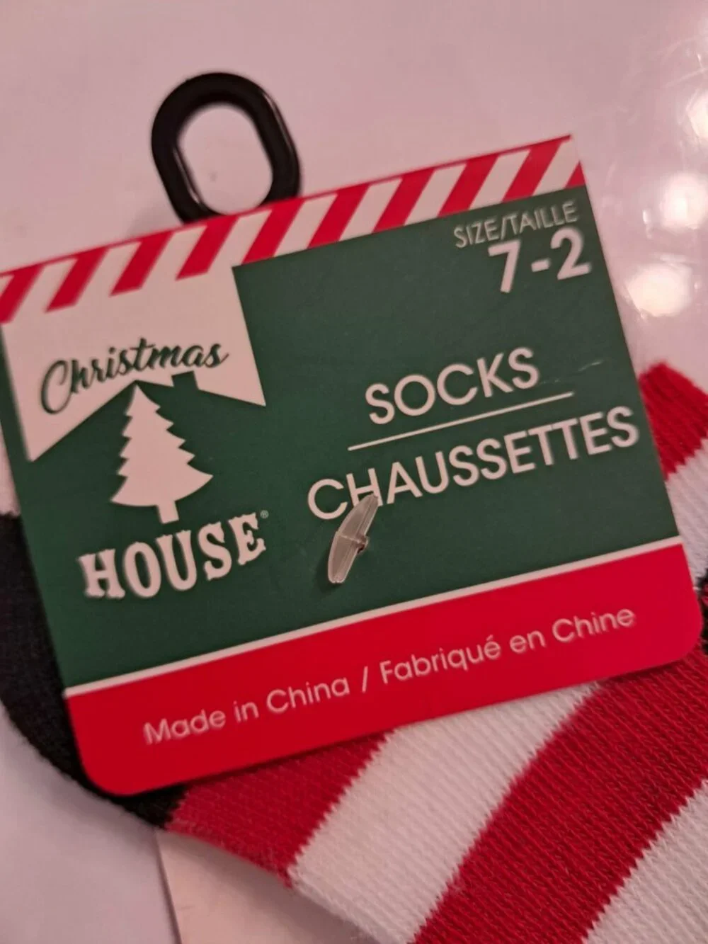 Christmas House Kids Snowman Christmas Socks Size 7